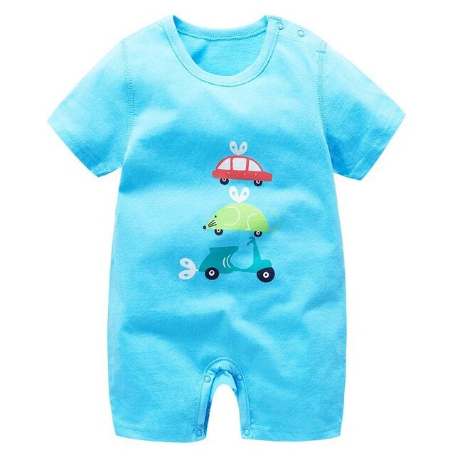 2019 Baby Clothes Newborn Unisex Rompers Infant Newborn Summer Clothing For Baby Girl Boy Romper